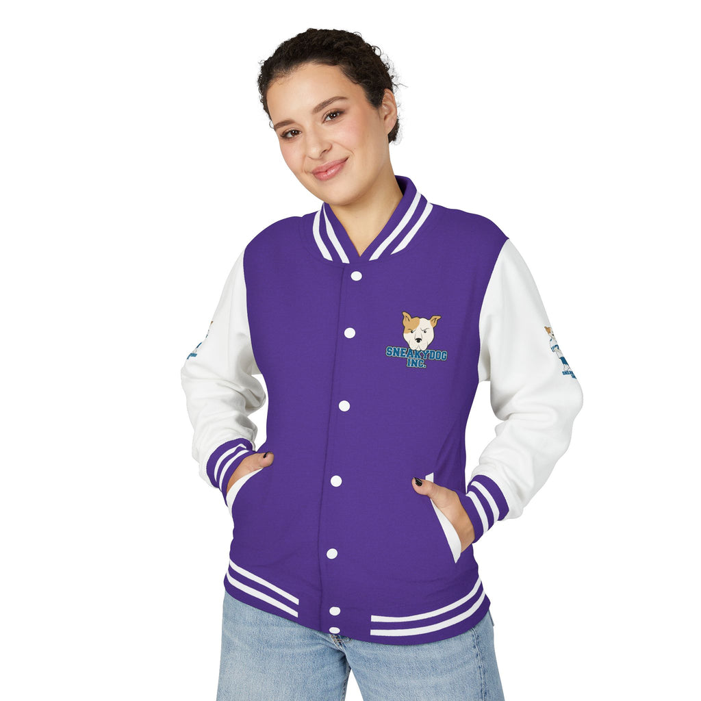 Sneakydog Inc. DJ Letterman Jacket —  Corgi Varsity Jacket