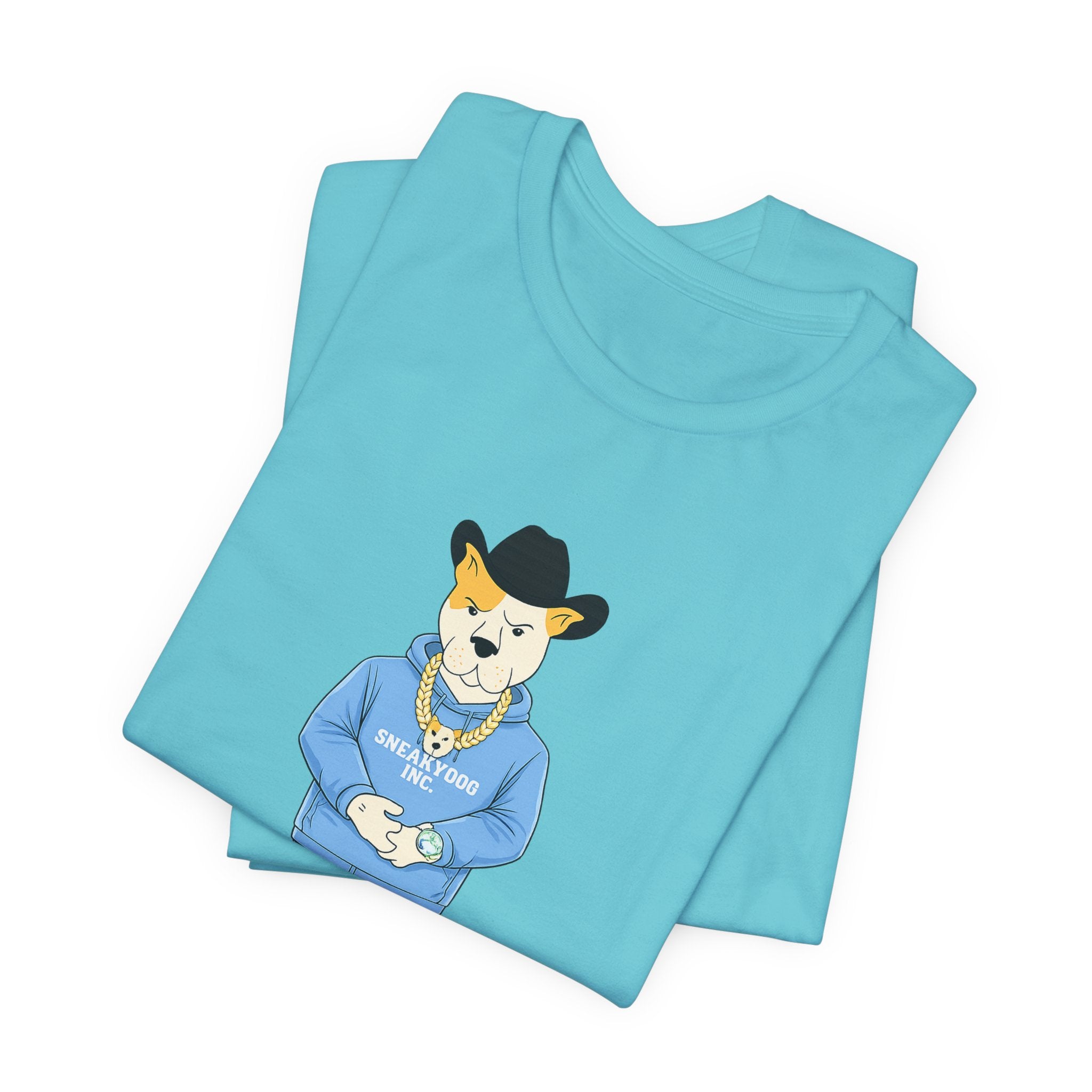Sneakydog Inc. CB Cowboy Graphic — Vintage Short Sleeve T-Shirt