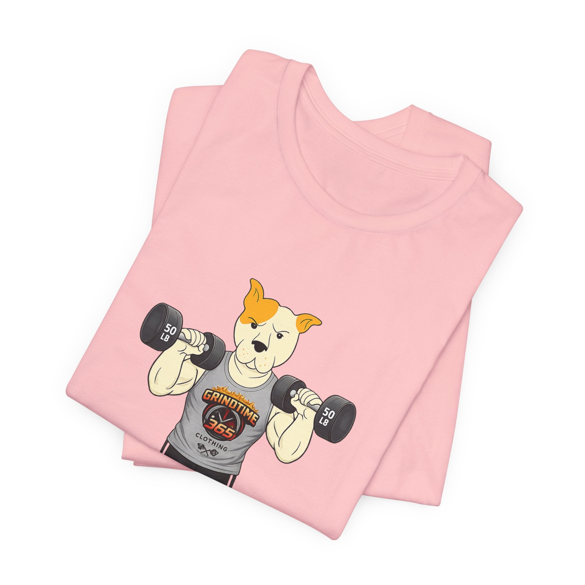 Sneakydog Inc. Workout Grey GT365 Graphic — Vintage Short Sleeve T-Shirt