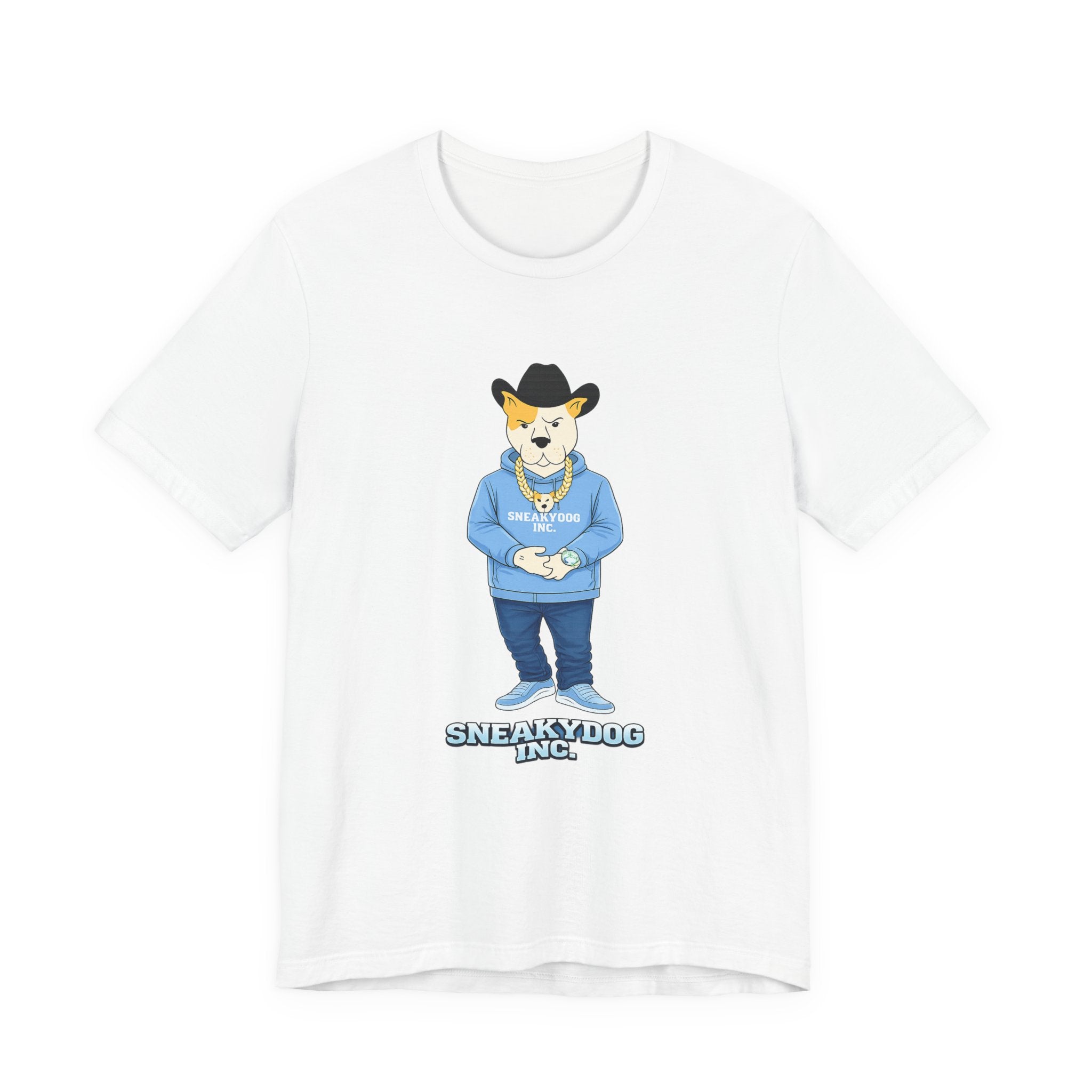 Sneakydog Inc. CB Cowboy Graphic — Vintage Short Sleeve T-Shirt