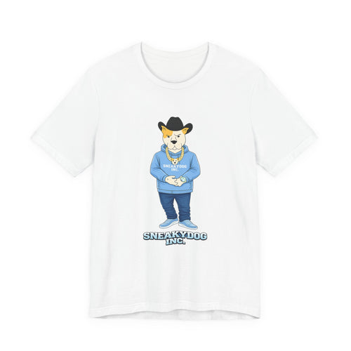 Sneakydog Inc. CB Cowboy Graphic — Vintage Short Sleeve T-Shirt