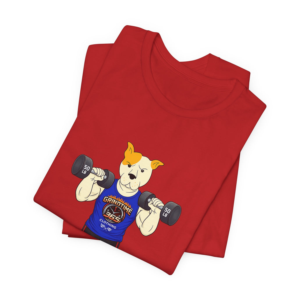 Sneakydog Inc. Workout Blue GT365 Graphic — Vintage Short Sleeve T-Shirt