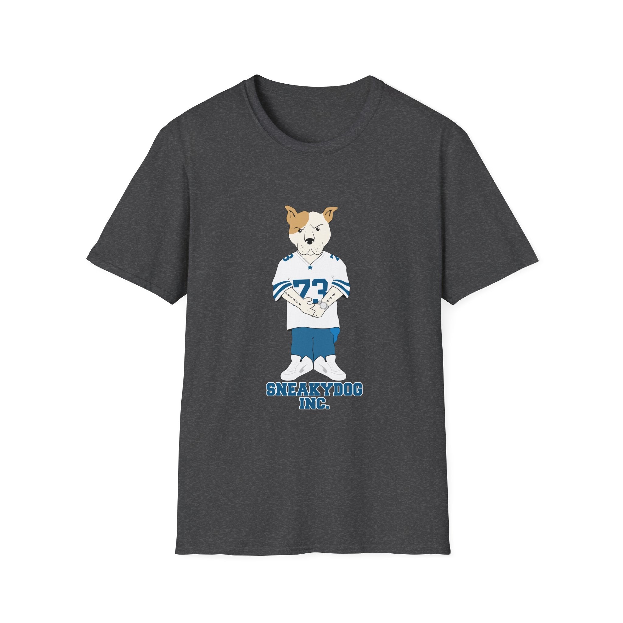 Sneakydog Inc. Football Jersey Graphic T Shirt