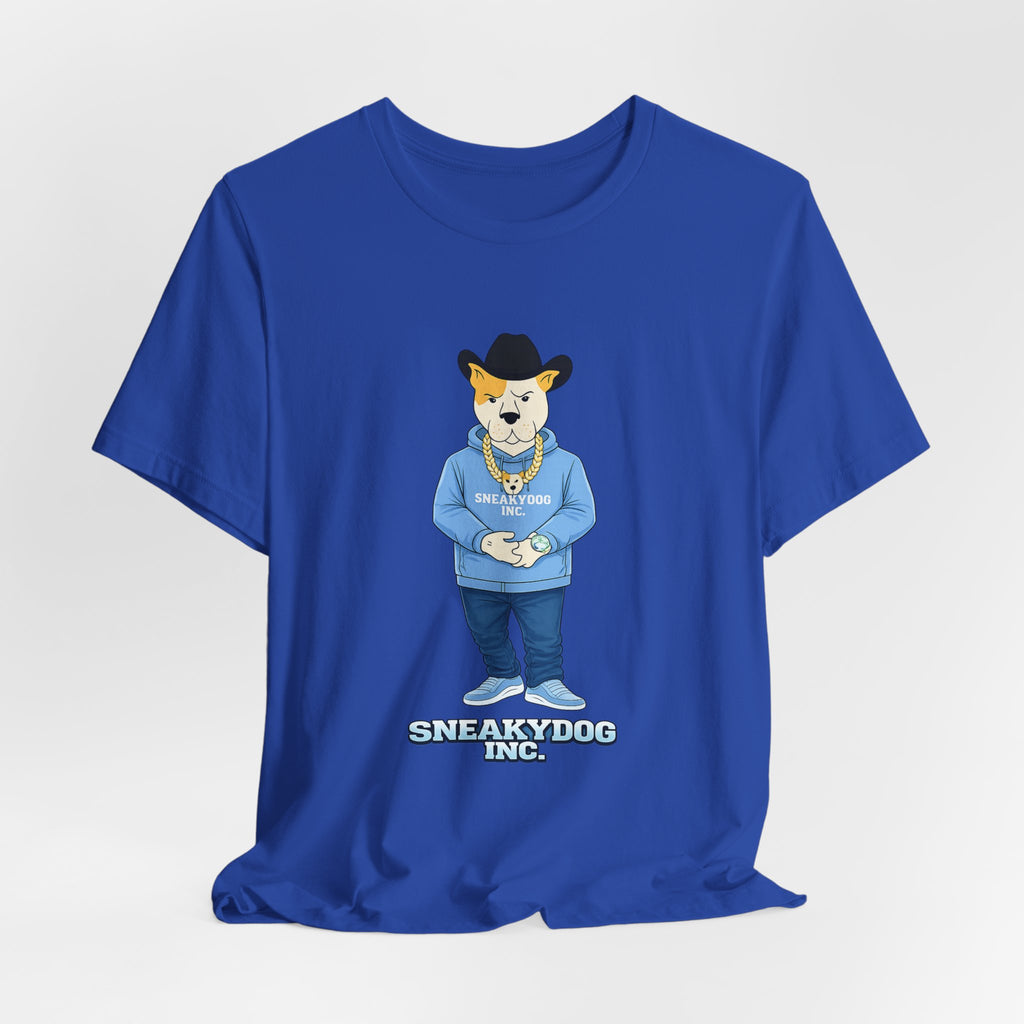 Sneakydog Inc. CB Cowboy Graphic — Vintage Short Sleeve T-Shirt