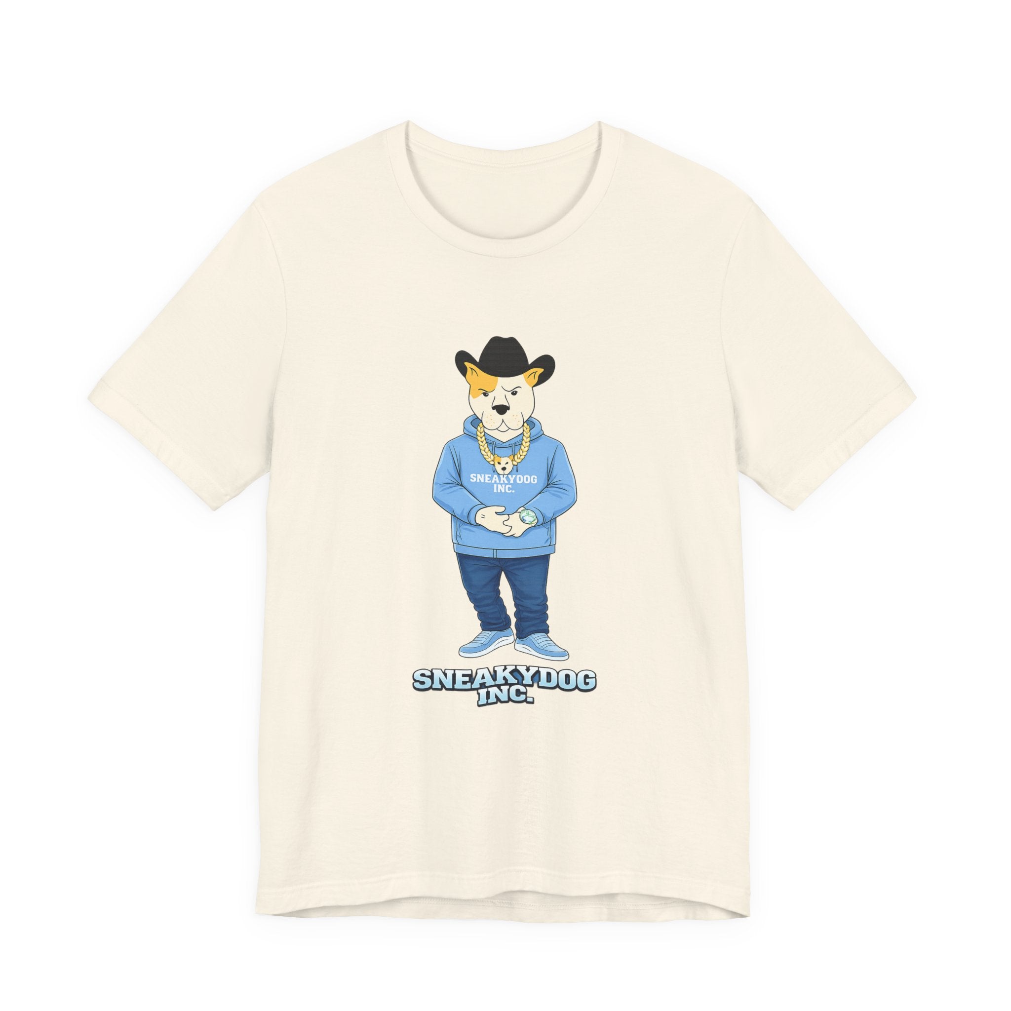 Sneakydog Inc. CB Cowboy Graphic — Vintage Short Sleeve T-Shirt