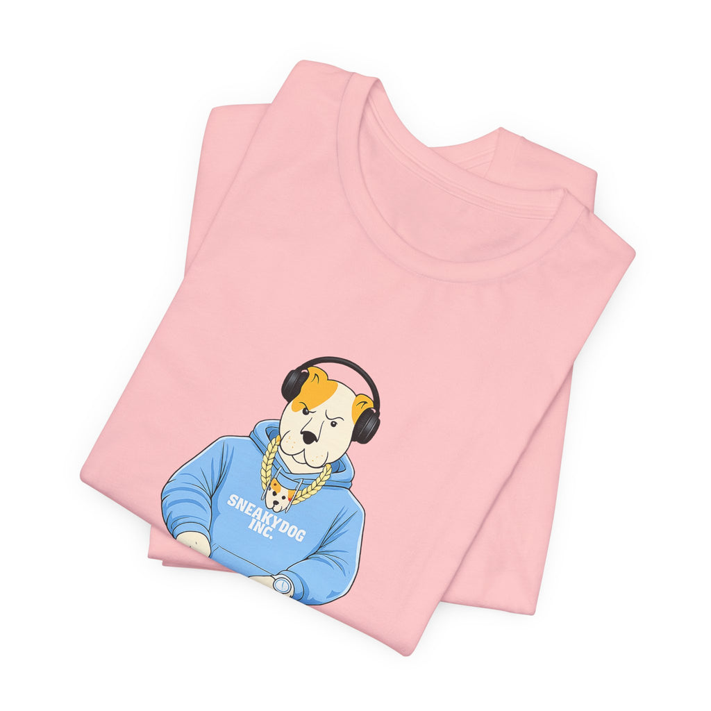 Sneakydog Inc. DJ Graphic — Vintage Short Sleeve T-Shirt