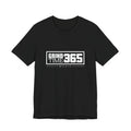 Grindtime 365 Music Tee — White logo Motivational Hip-Hop Streetwear
