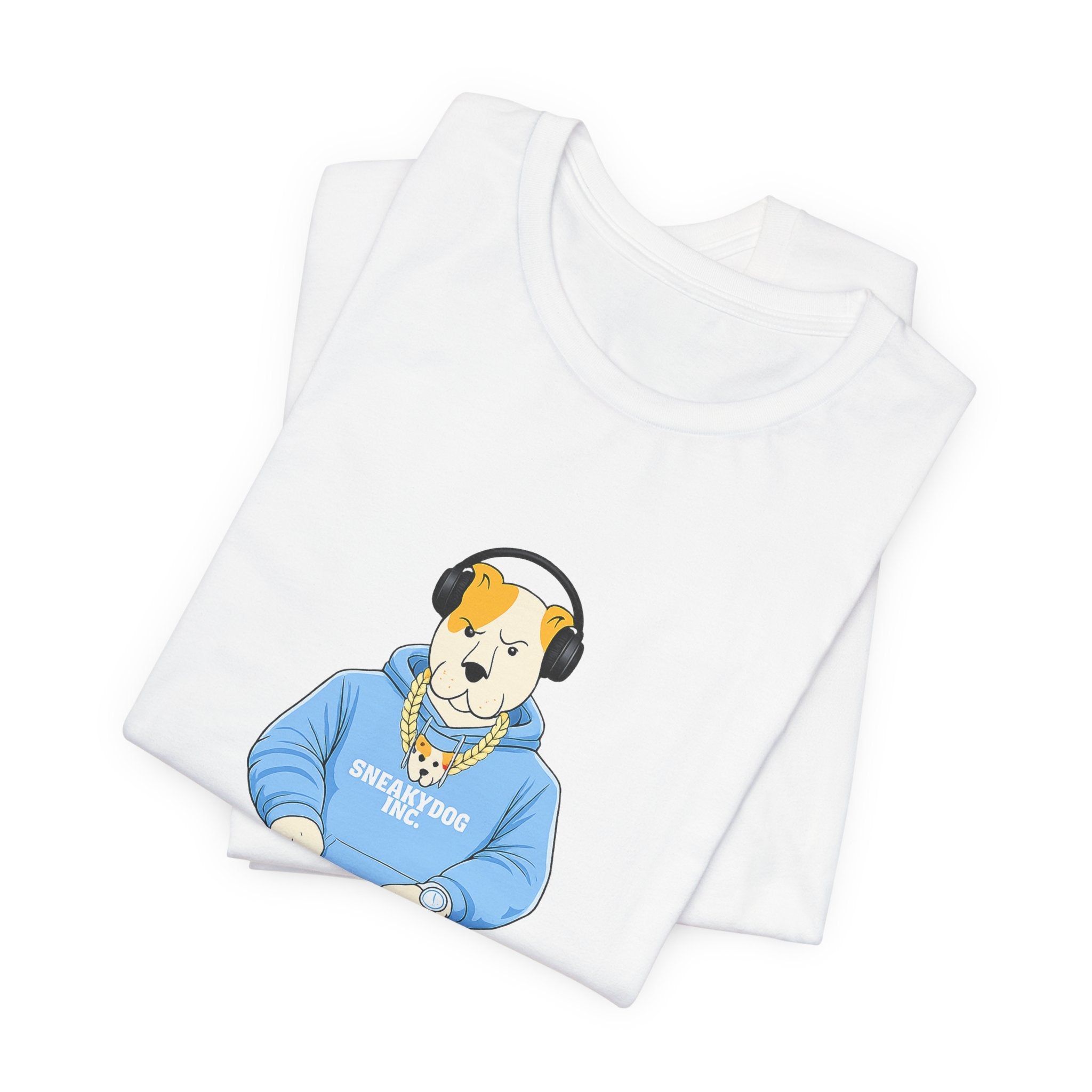 Sneakydog Inc. DJ Graphic — Vintage Short Sleeve T-Shirt