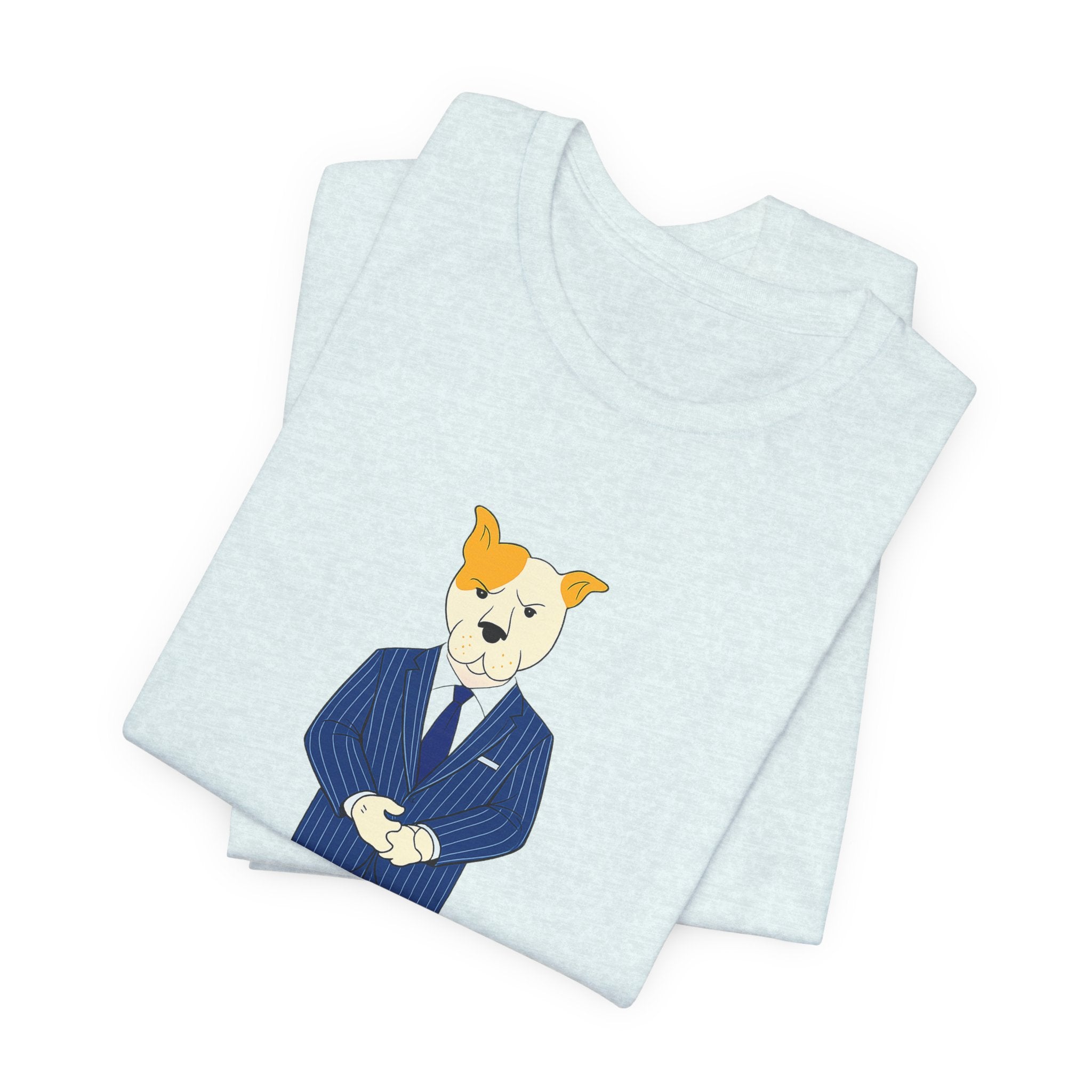 Sneakydog Inc. CEO Suit Graphic — Vintage Short Sleeve T-Shirt