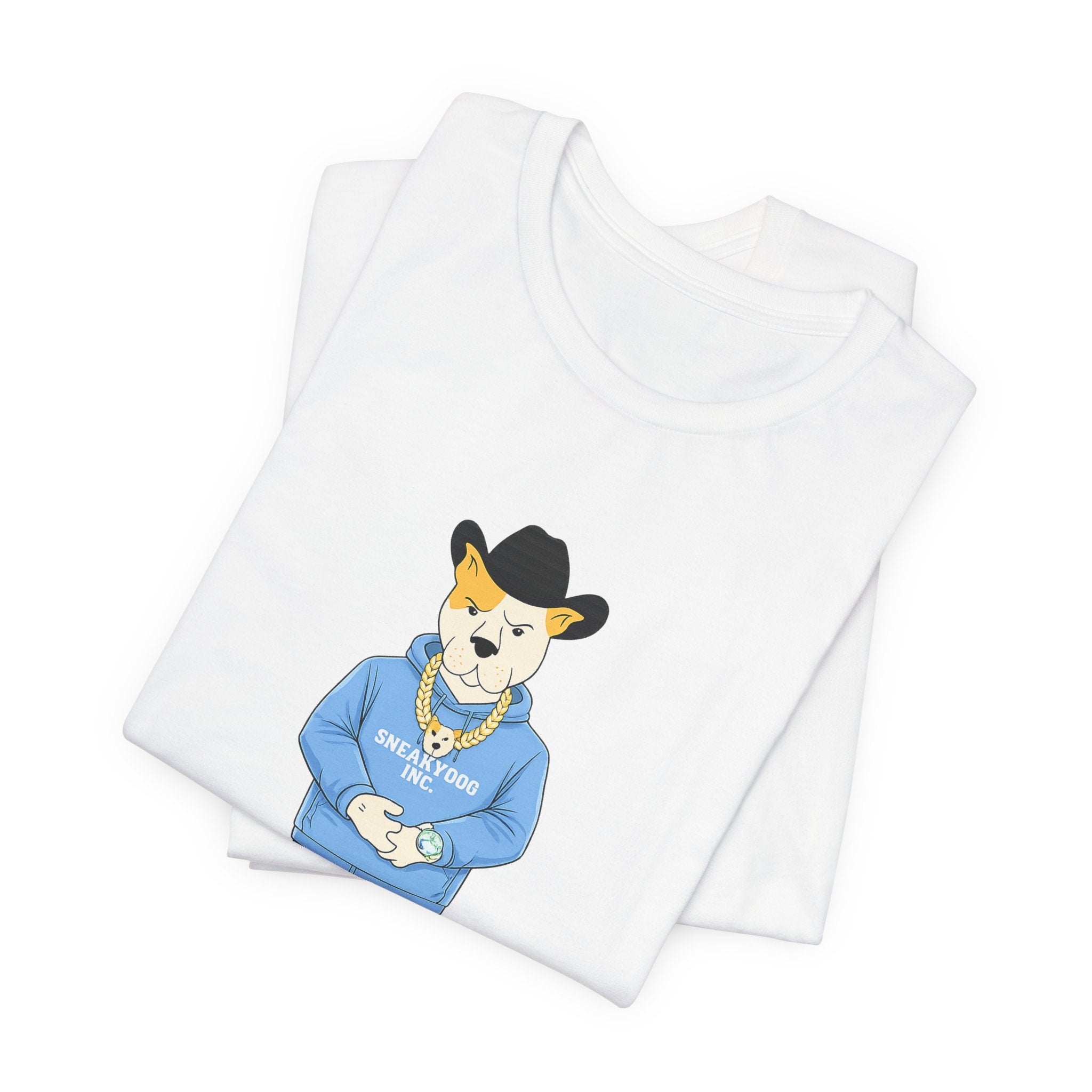 Sneakydog Inc. CB Cowboy Graphic — Vintage Short Sleeve T-Shirt