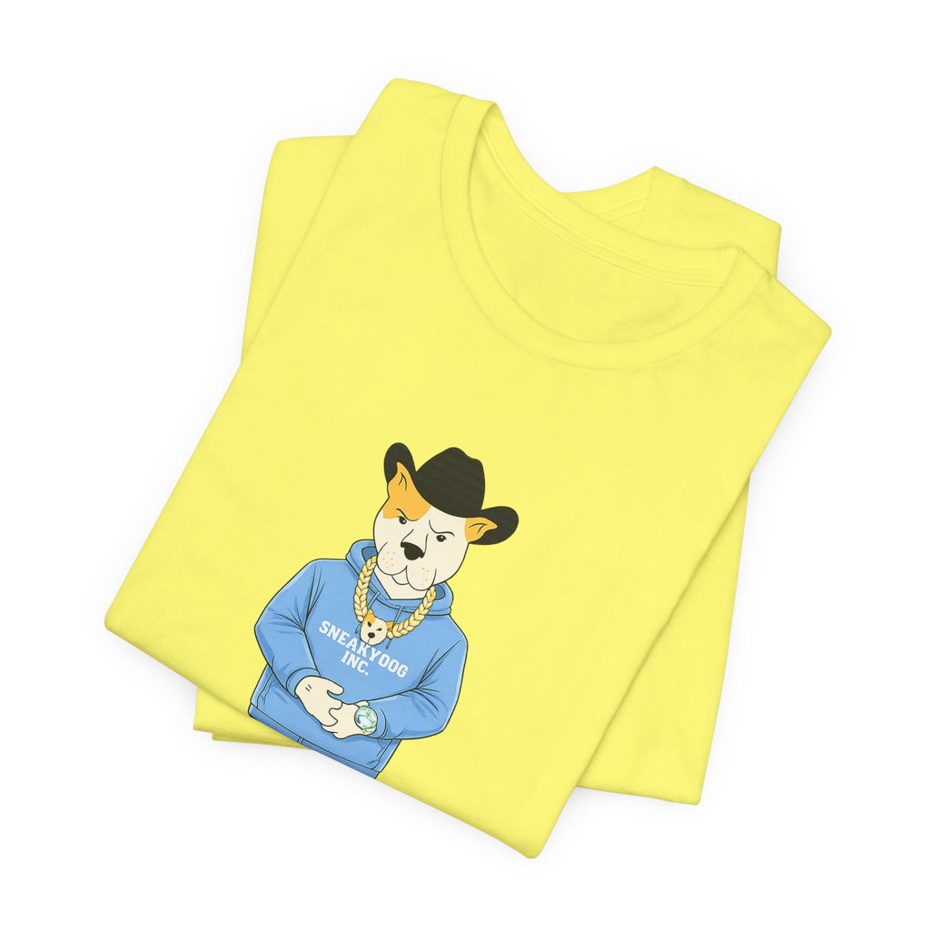 Sneakydog Inc. CB Cowboy Graphic — Vintage Short Sleeve T-Shirt