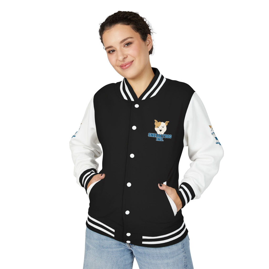 Sneakydog Inc. DJ Letterman Jacket —  Corgi Varsity Jacket