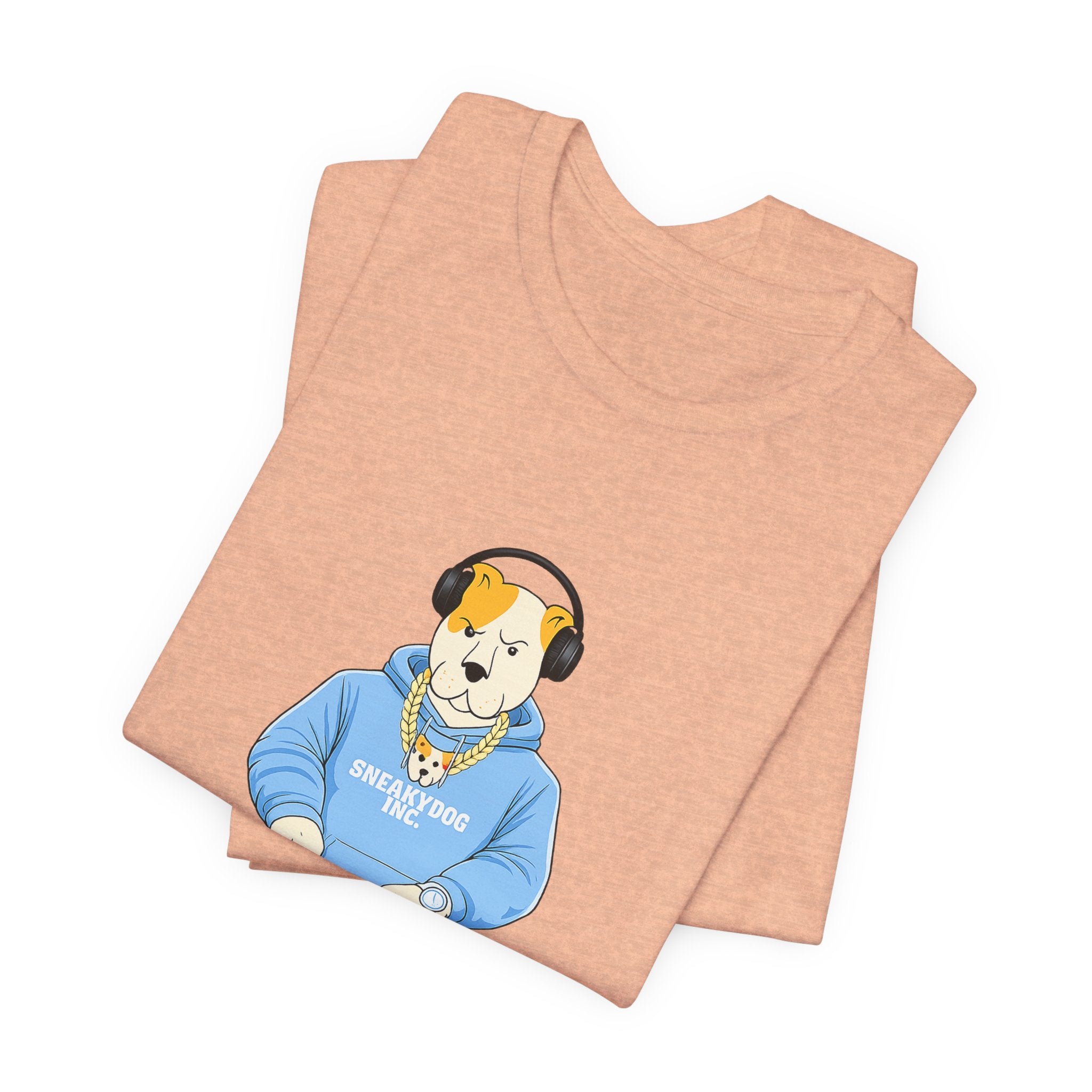 Sneakydog Inc. DJ Graphic — Vintage Short Sleeve T-Shirt