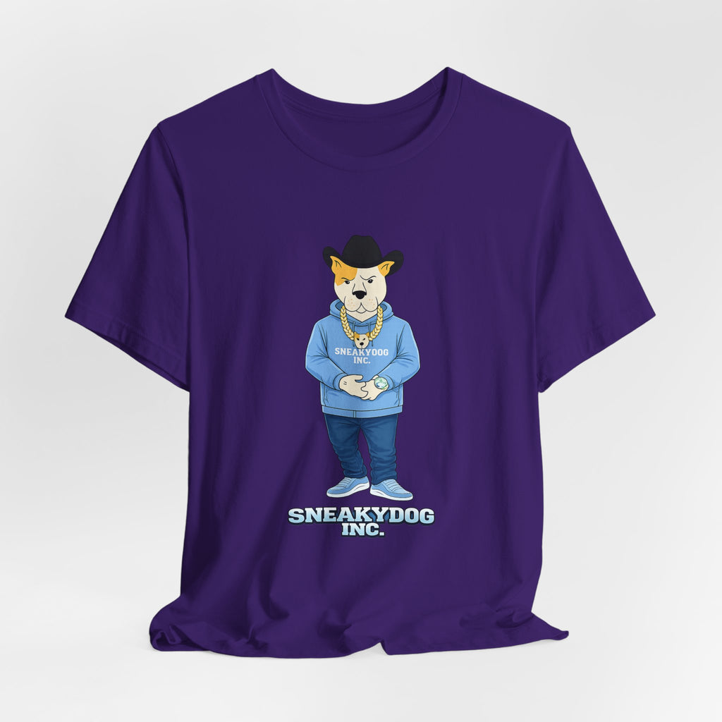 Sneakydog Inc. CB Cowboy Graphic — Vintage Short Sleeve T-Shirt
