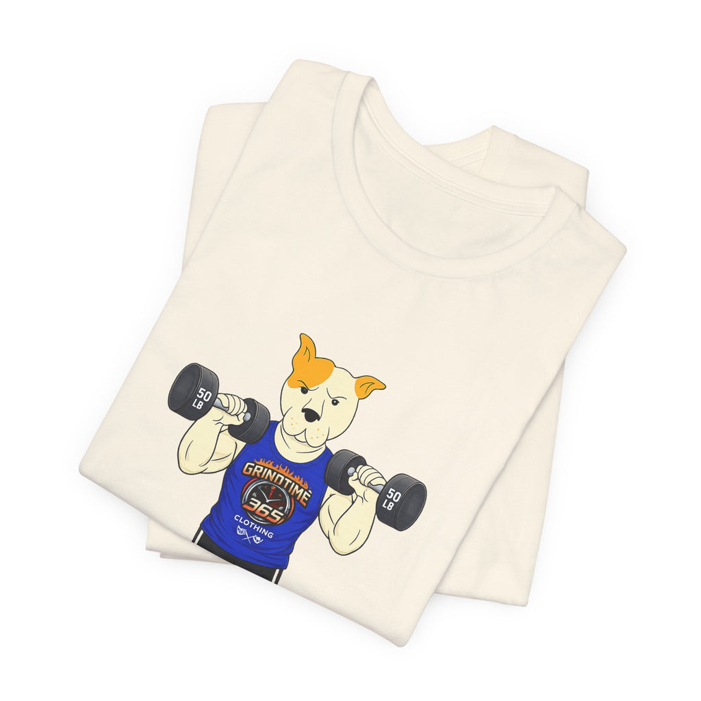 Sneakydog Inc. Workout Blue GT365 Graphic — Vintage Short Sleeve T-Shirt