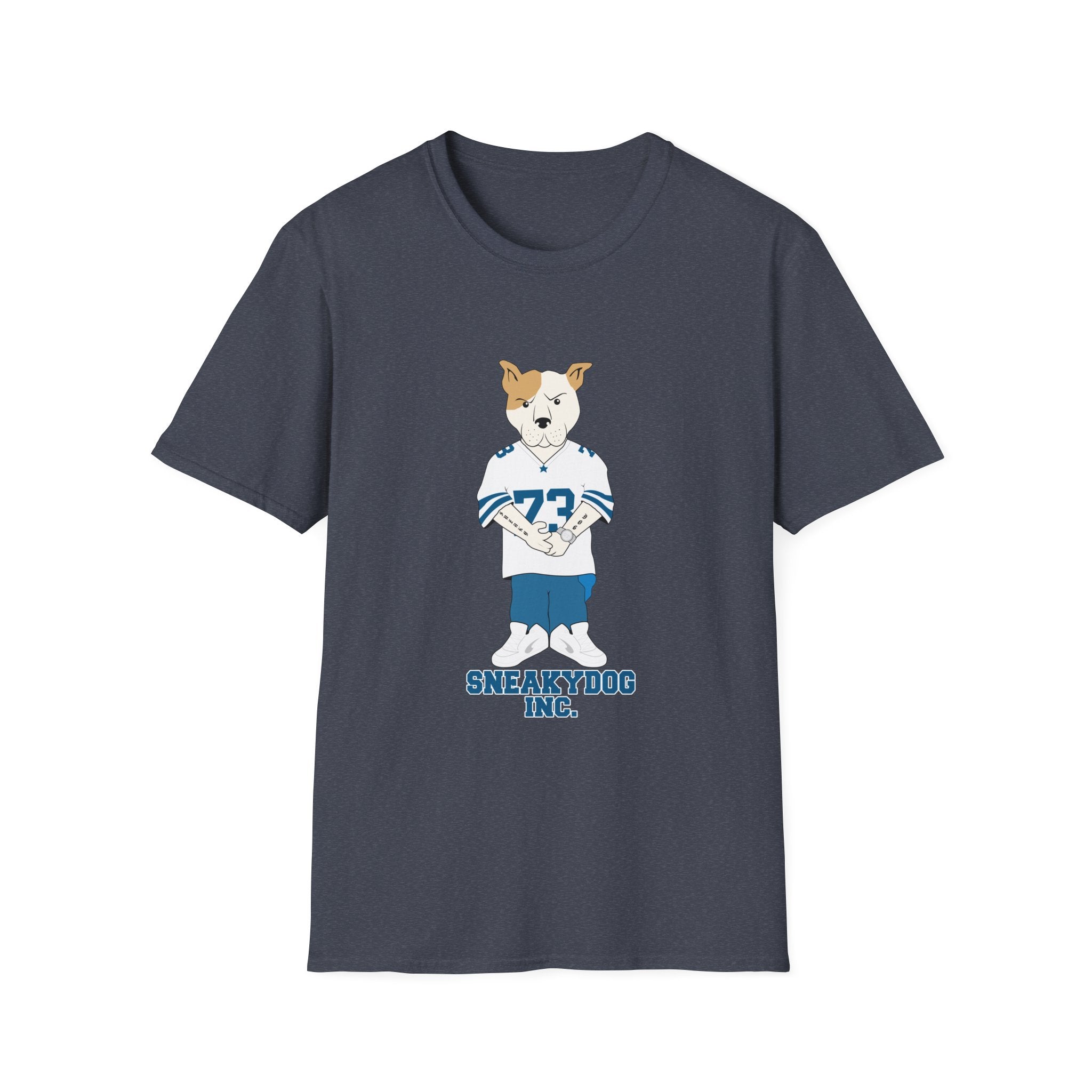 Sneakydog Inc. Football Jersey Graphic T Shirt