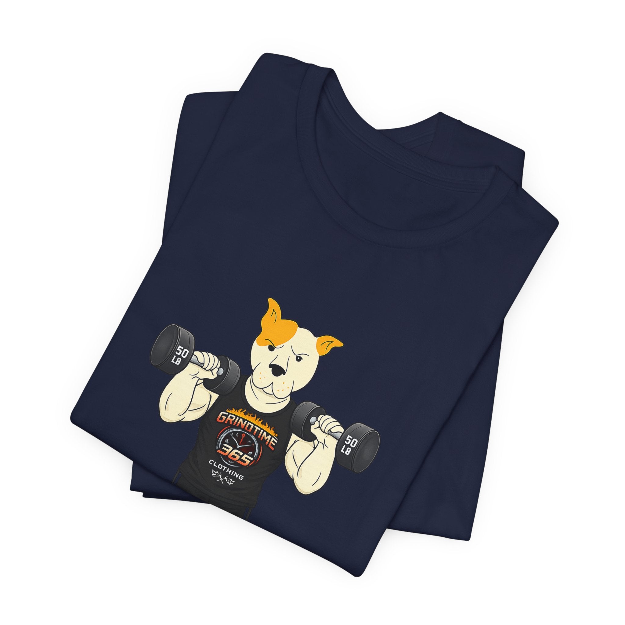Sneakydog Inc. Workout Black GT365 Graphic — Vintage Short Sleeve T-Shirt