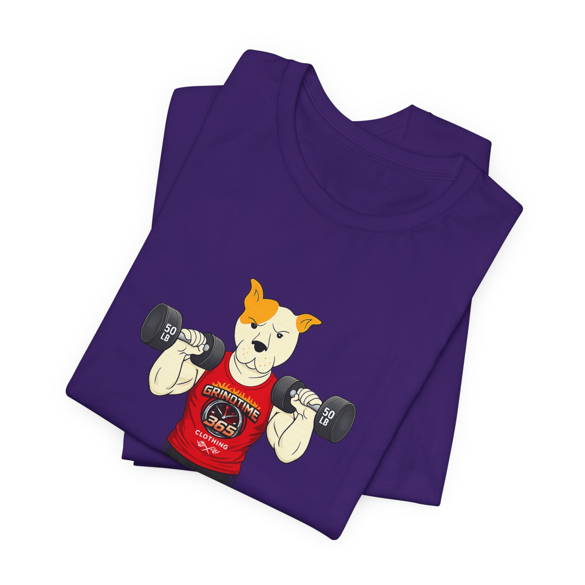Sneakydog Inc. Workout Red GT365 Graphic — Vintage Short Sleeve T-Shirt