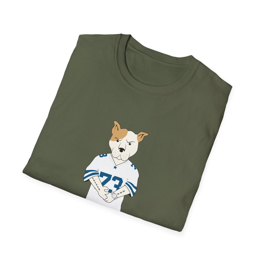 Sneakydog Inc. Football Jersey Graphic T Shirt