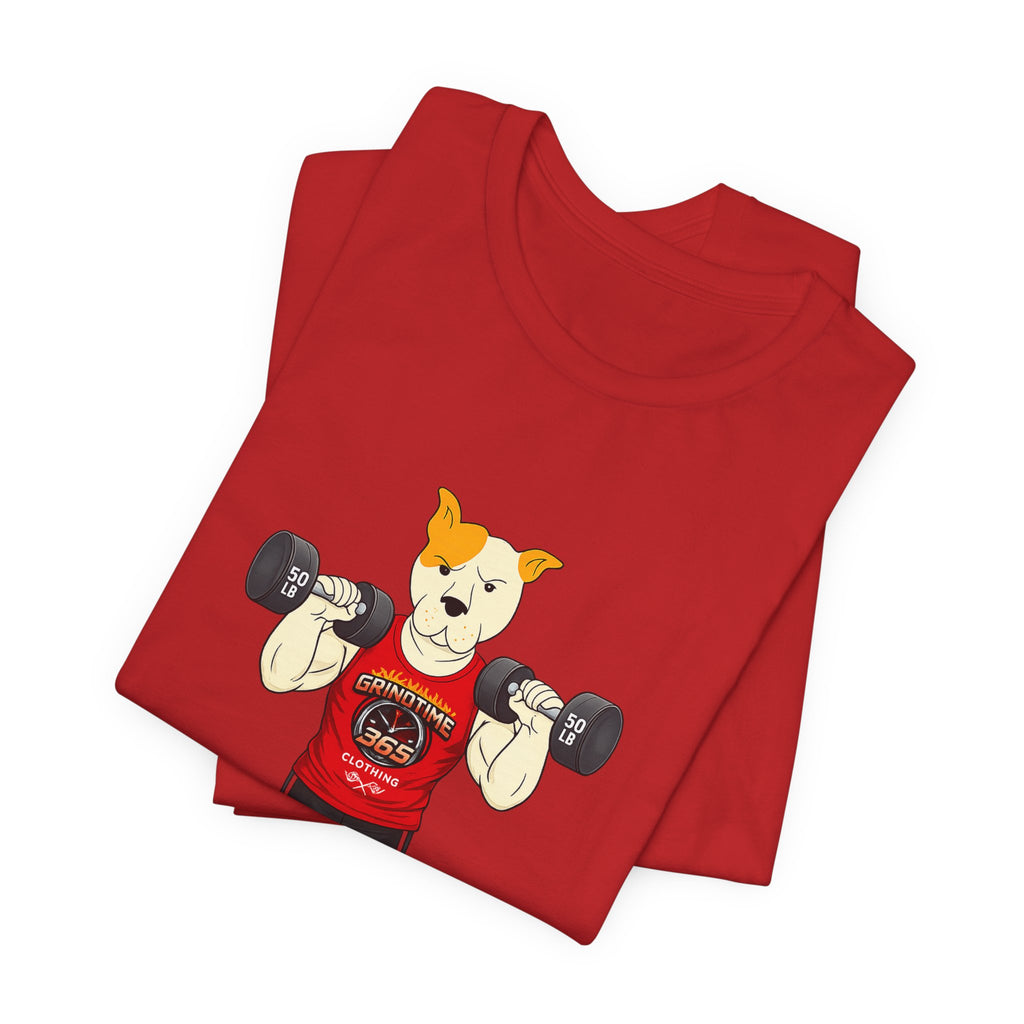 Sneakydog Inc. Workout Red GT365 Graphic — Vintage Short Sleeve T-Shirt