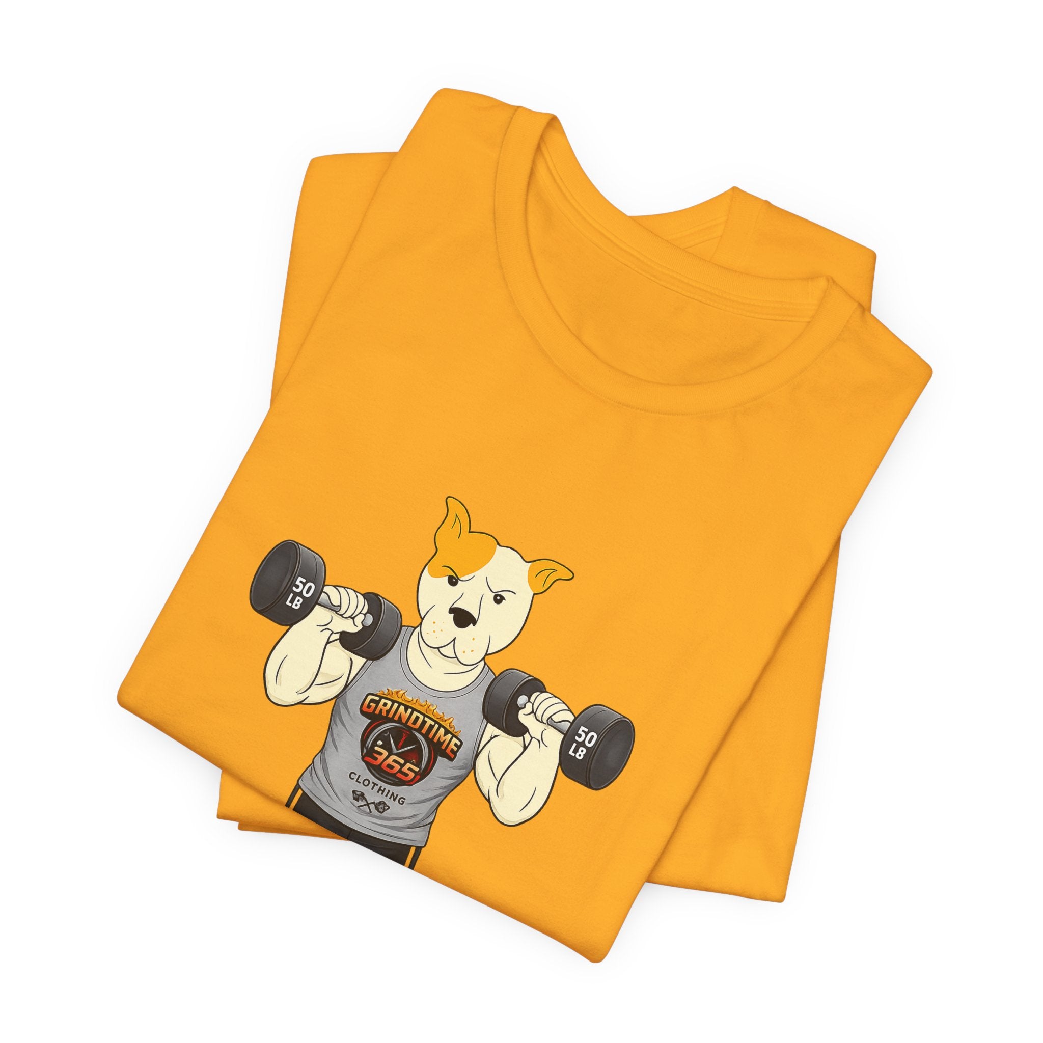 Sneakydog Inc. Workout Grey GT365 Graphic — Vintage Short Sleeve T-Shirt