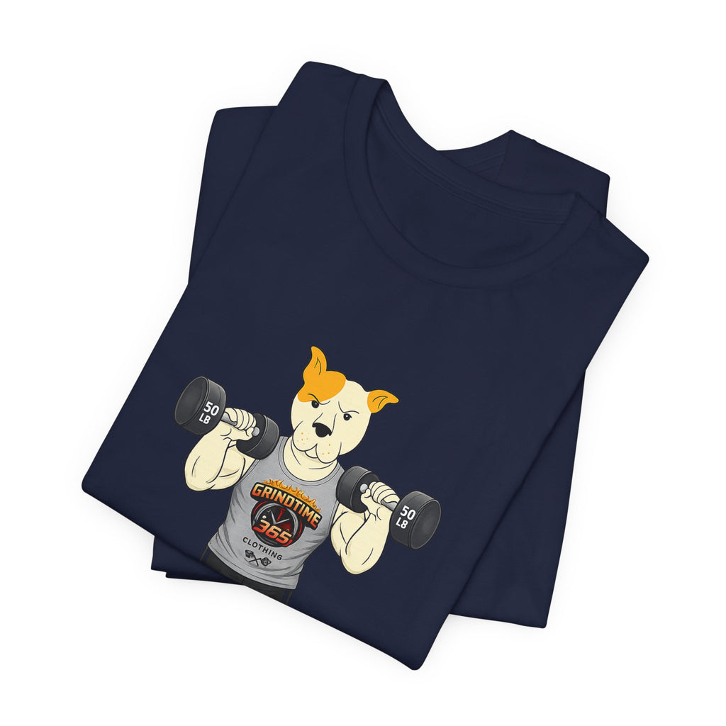 Sneakydog Inc. Workout Grey GT365 Graphic — Vintage Short Sleeve T-Shirt