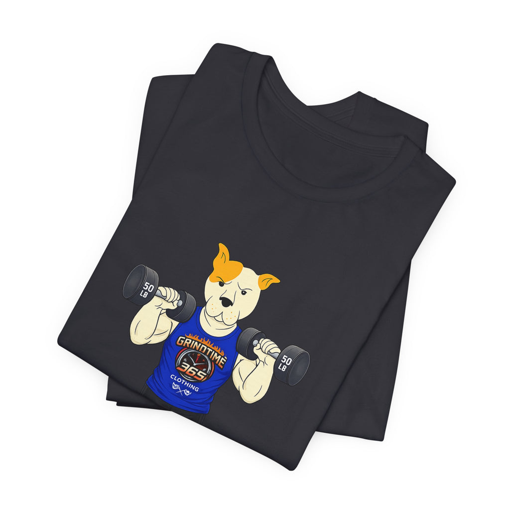 Sneakydog Inc. Workout Blue GT365 Graphic — Vintage Short Sleeve T-Shirt