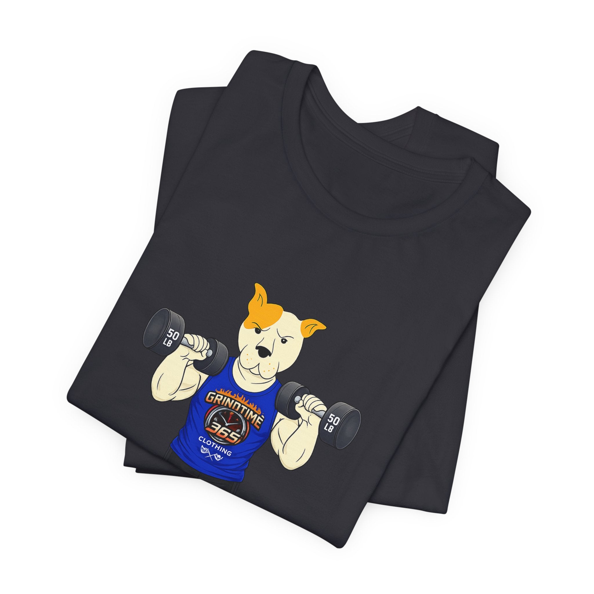 Sneakydog Inc. Workout Blue GT365 Graphic — Vintage Short Sleeve T-Shirt