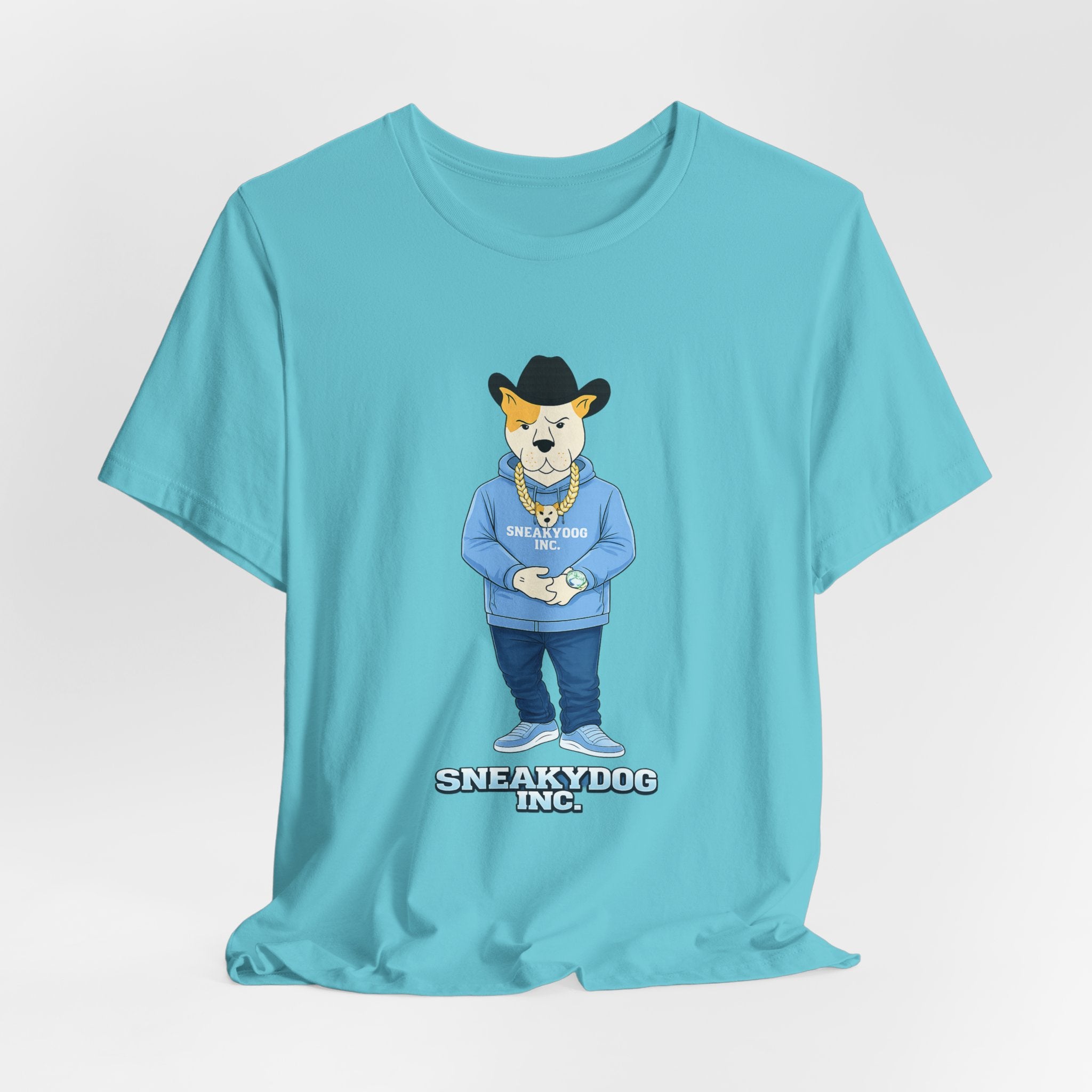 Sneakydog Inc. CB Cowboy Graphic — Vintage Short Sleeve T-Shirt