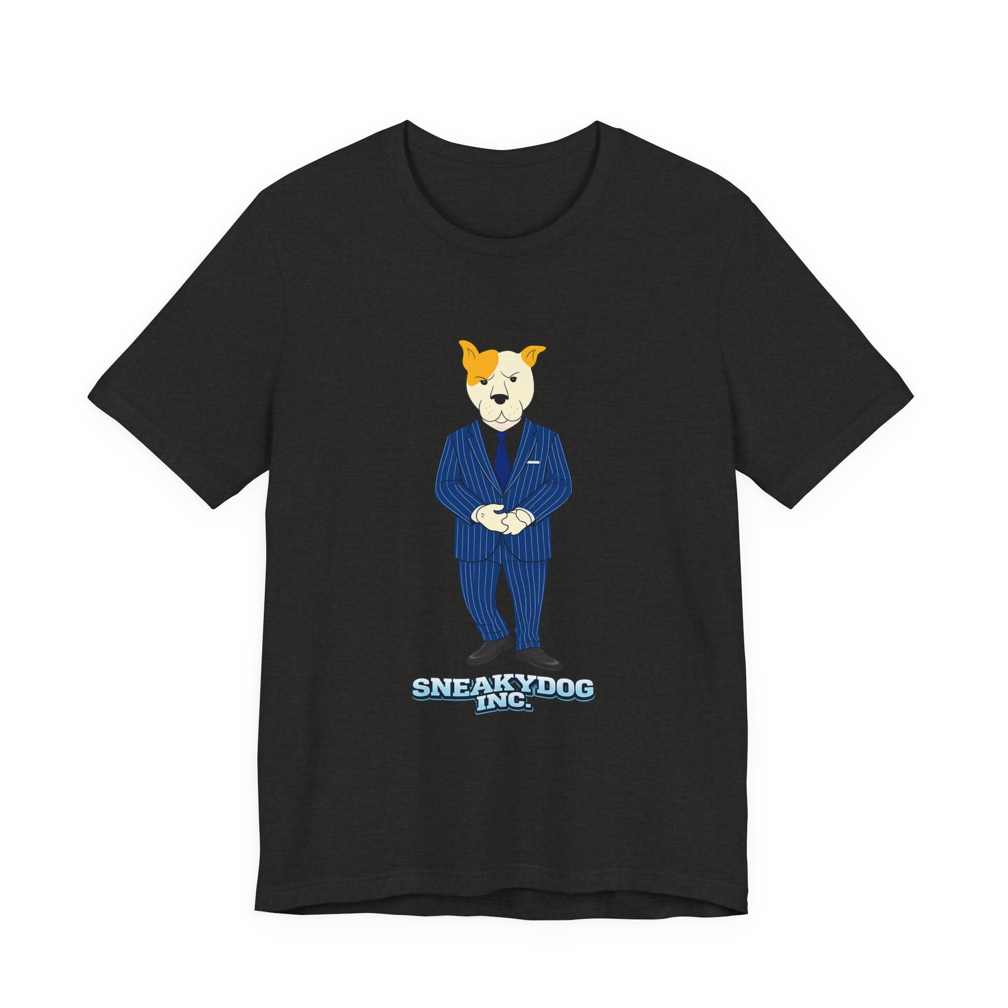 Sneakydog Inc. CEO Suit Graphic — Vintage Short Sleeve T-Shirt