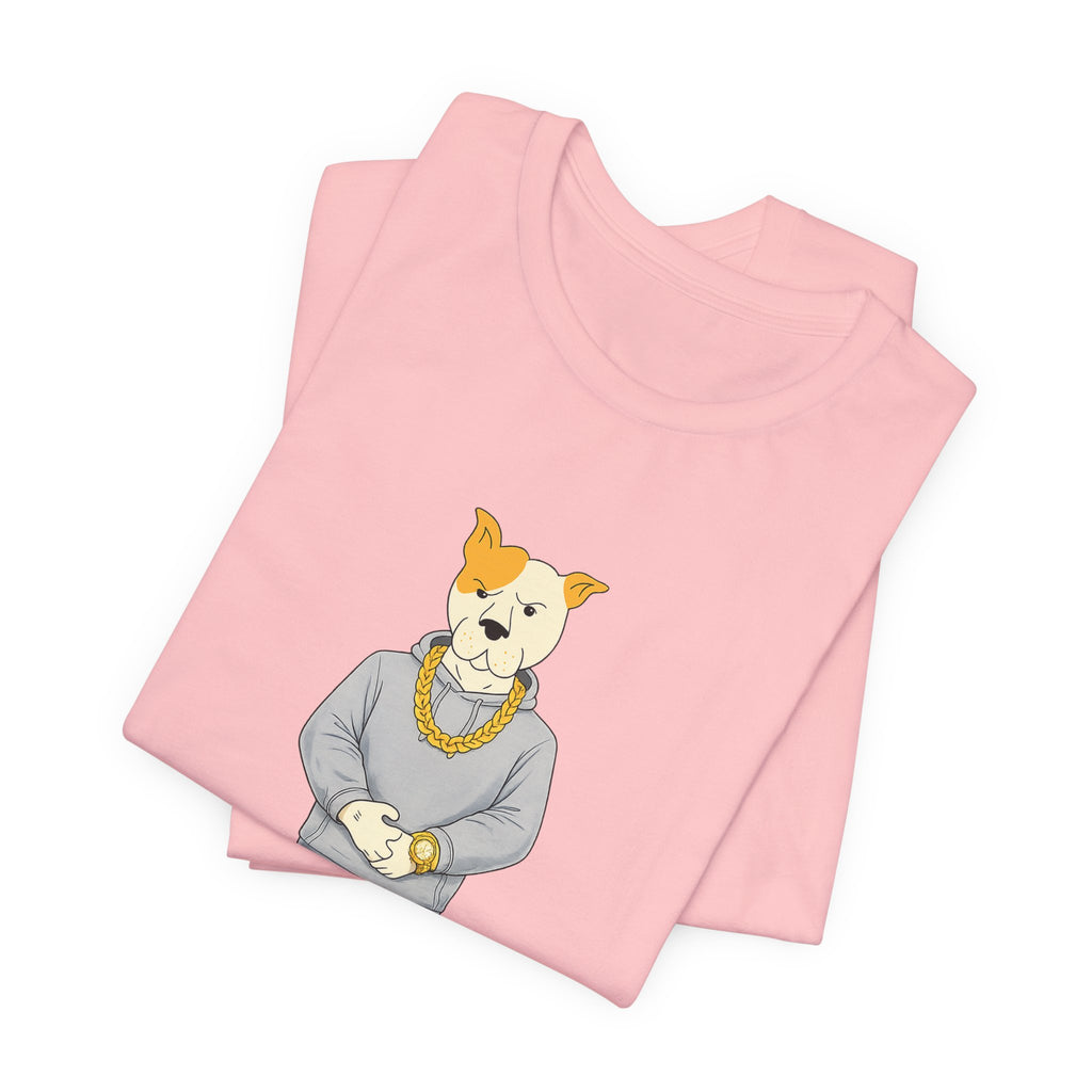 Sneakydog Inc. Grey Hoodie — Vintage Short Sleeve T-Shirt