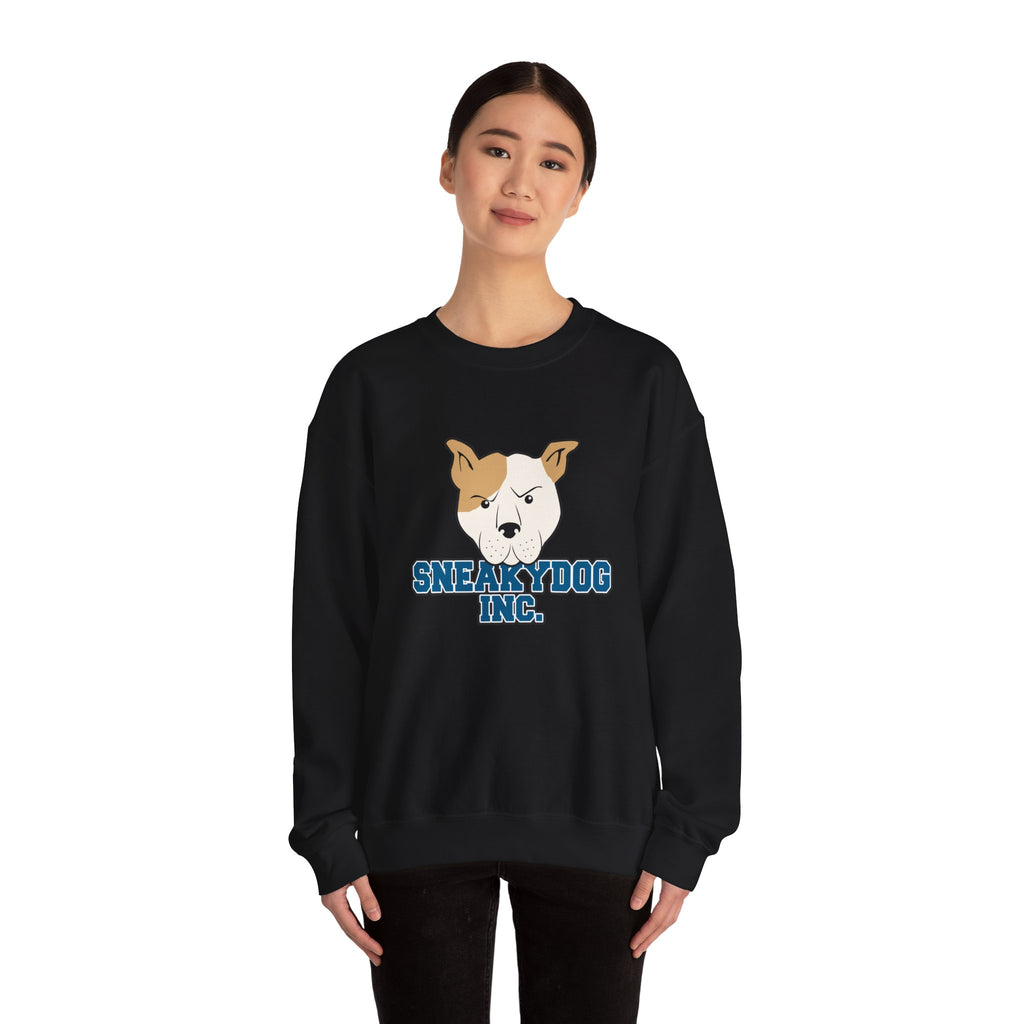 Sneakydog Inc. Main logo Crewneck Sweatshirt – Vintage Athletic Graphic