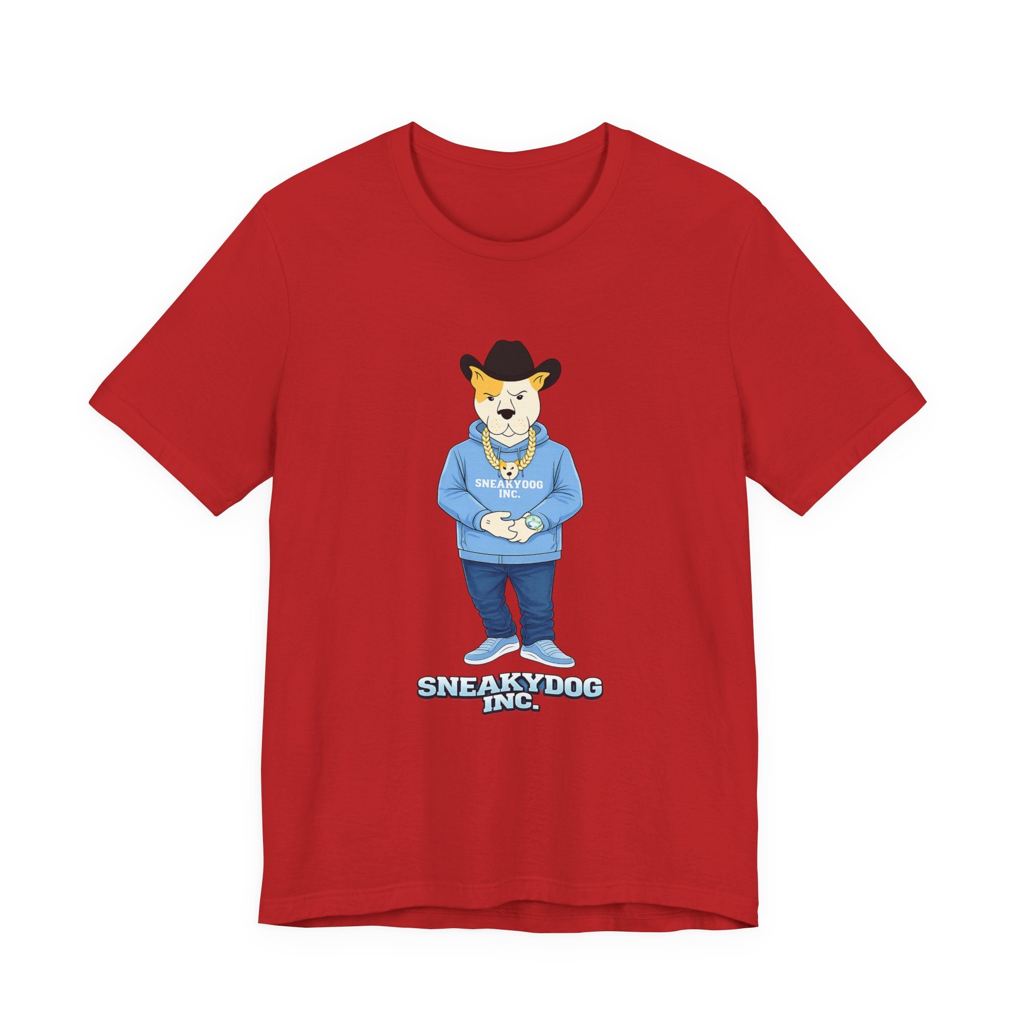 Sneakydog Inc. CB Cowboy Graphic — Vintage Short Sleeve T-Shirt