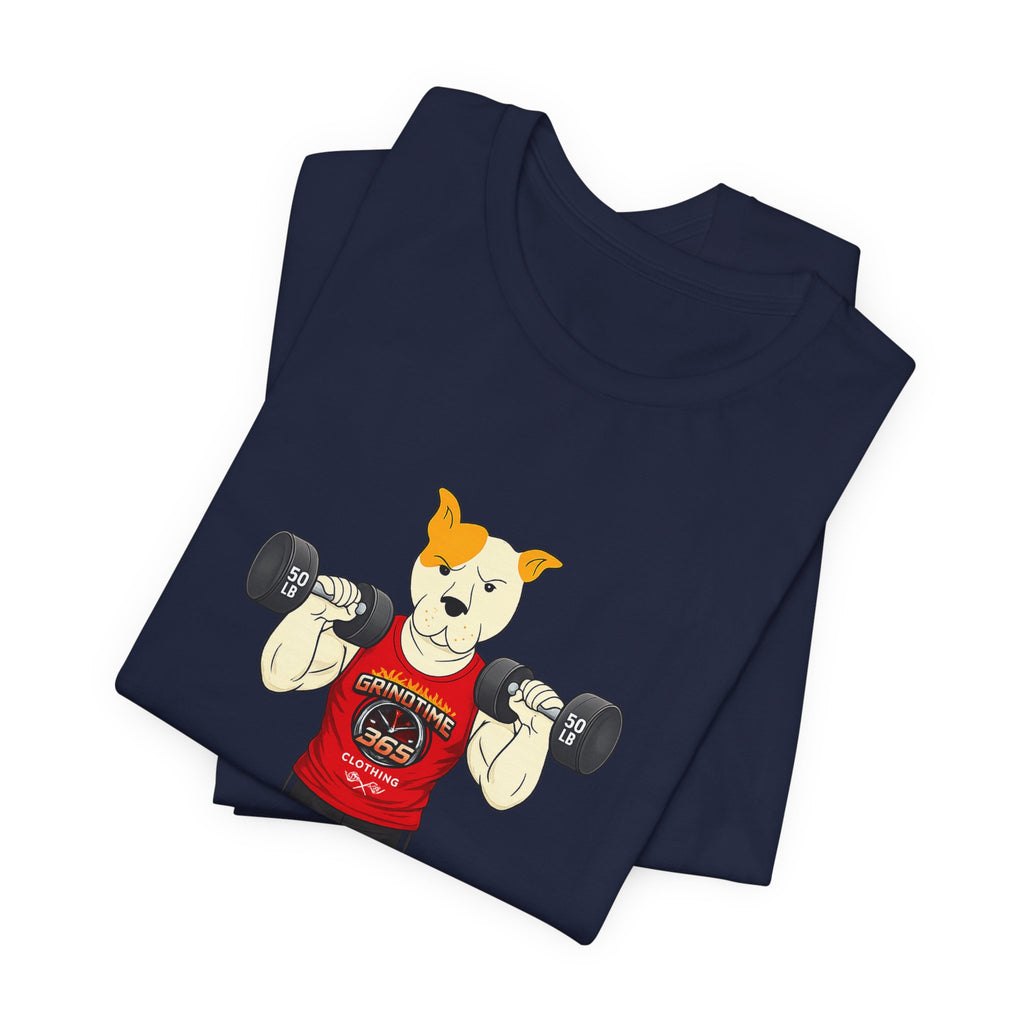 Sneakydog Inc. Workout Red GT365 Graphic — Vintage Short Sleeve T-Shirt
