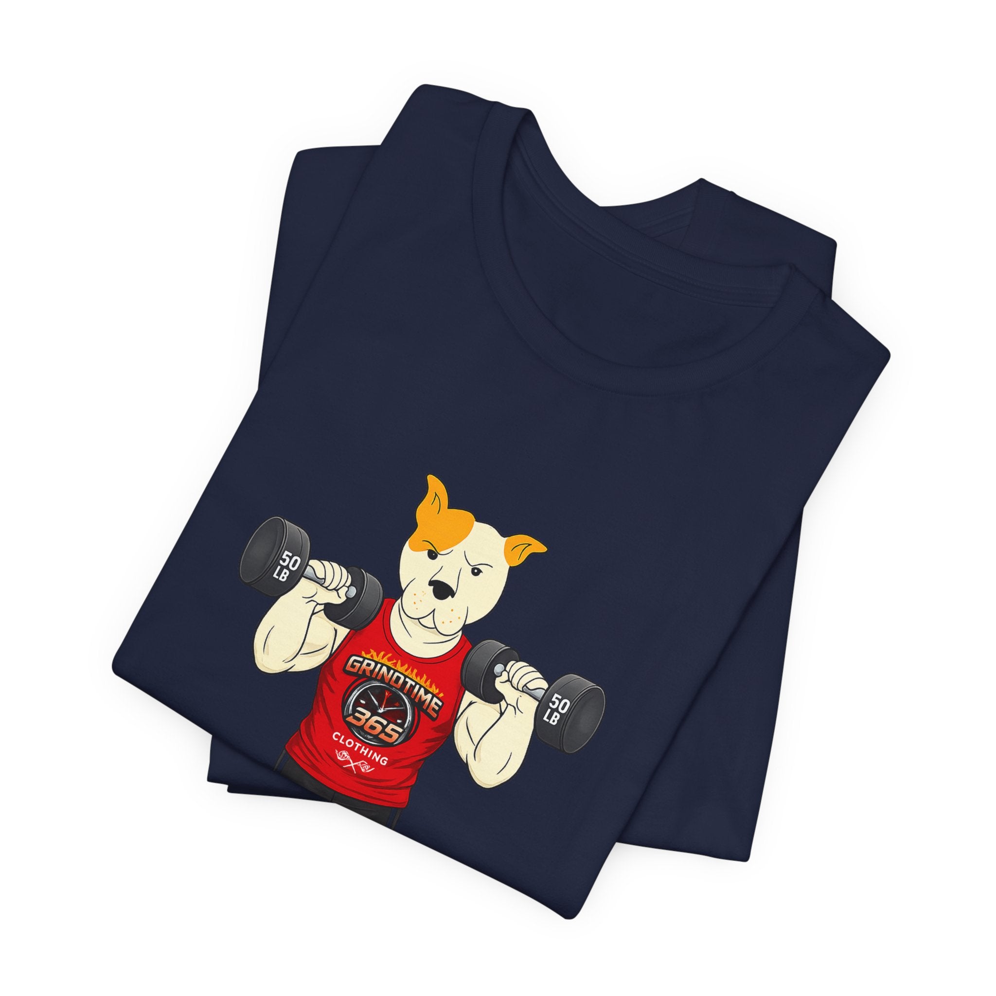 Sneakydog Inc. Workout Red GT365 Graphic — Vintage Short Sleeve T-Shirt