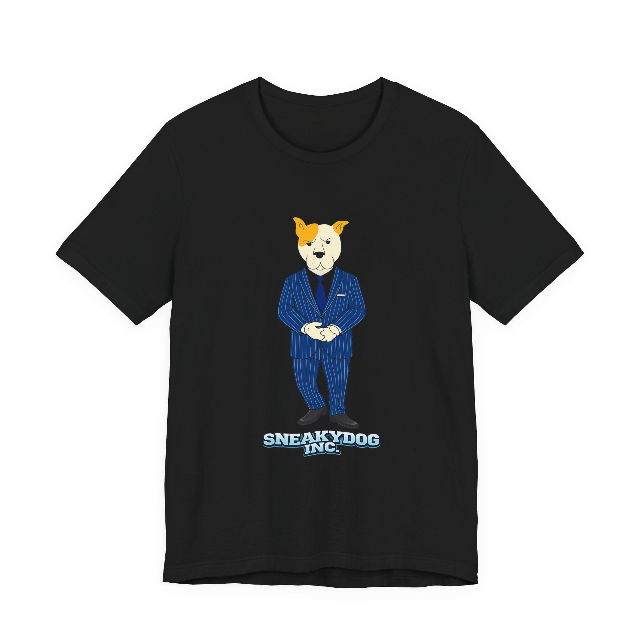 Sneakydog Inc. CEO Suit Graphic — Vintage Short Sleeve T-Shirt