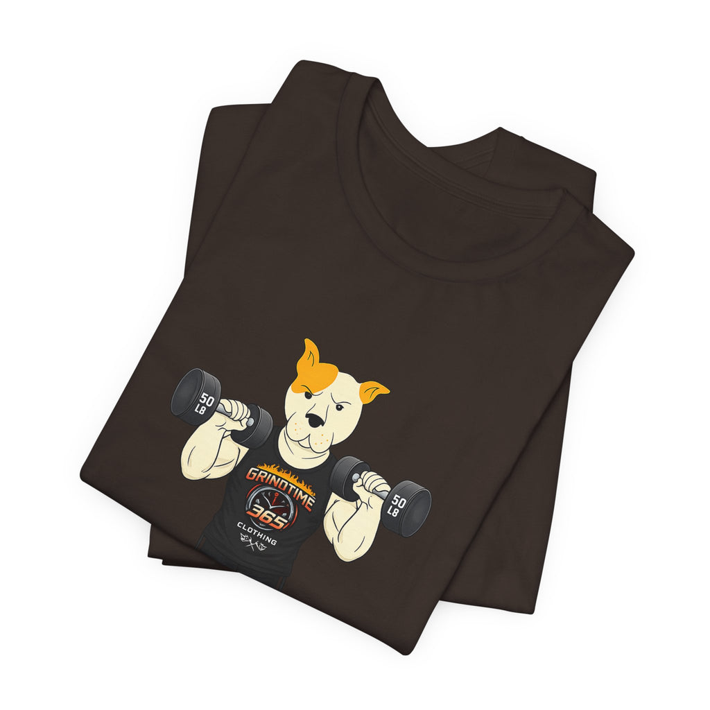 Sneakydog Inc. Workout Black GT365 Graphic — Vintage Short Sleeve T-Shirt