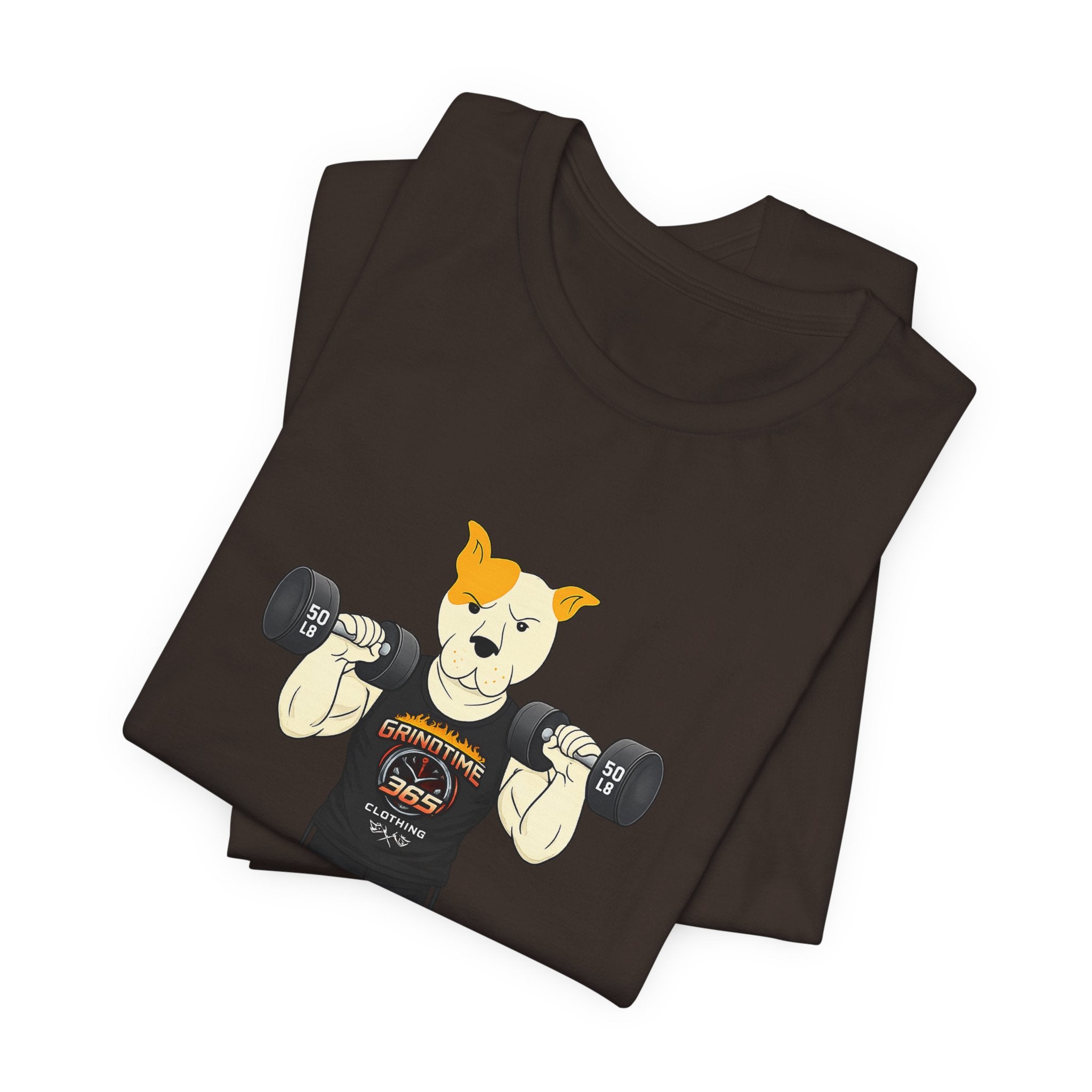 Sneakydog Inc. Workout Black GT365 Graphic — Vintage Short Sleeve T-Shirt