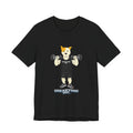 Sneakydog Inc. Workout Black Graphic — Vintage Short Sleeve T-Shirt
