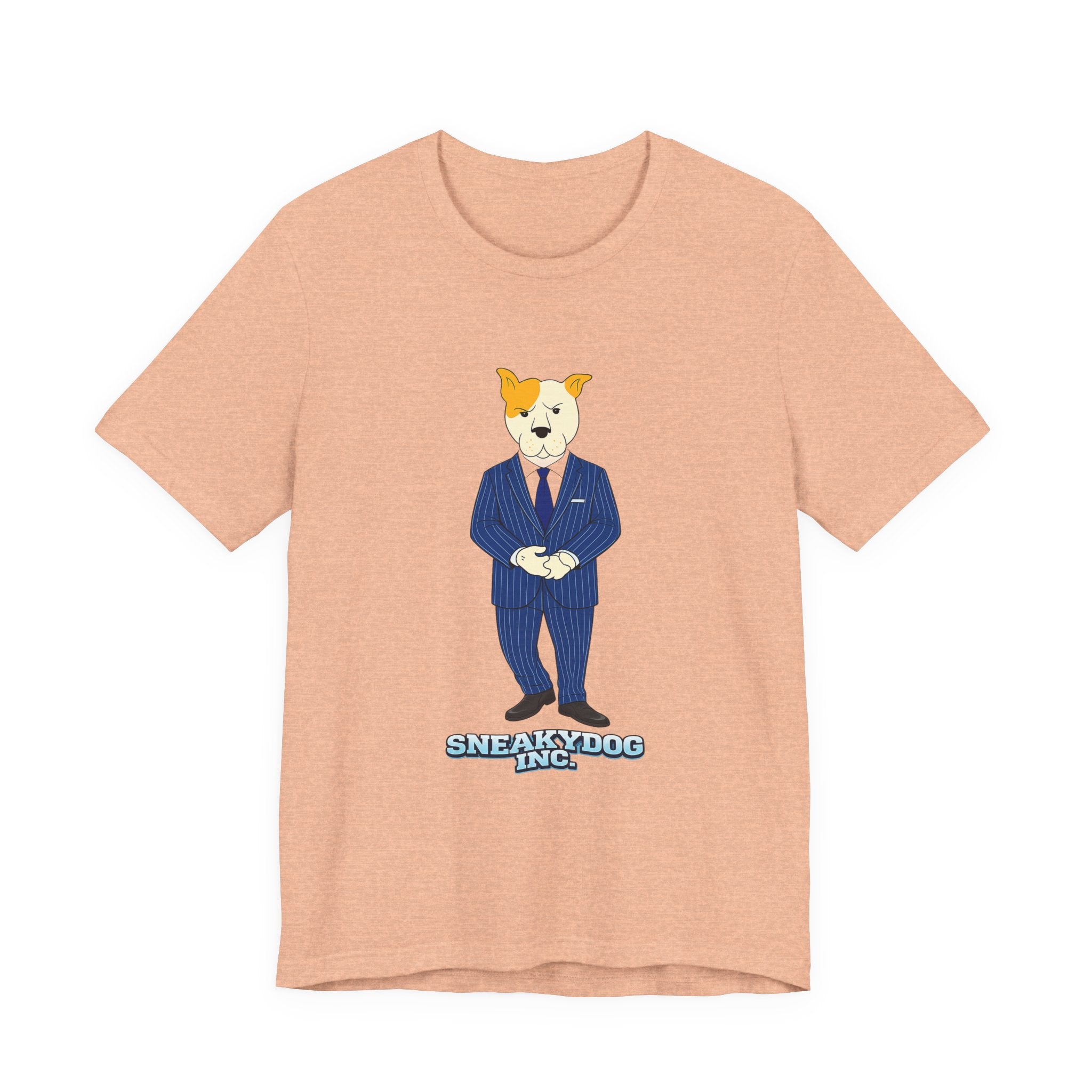 Sneakydog Inc. CEO Suit Graphic — Vintage Short Sleeve T-Shirt